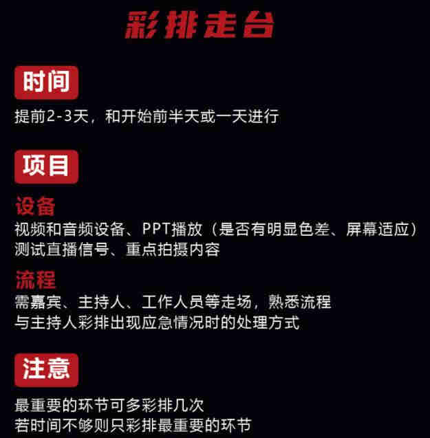 發(fā)布會流程