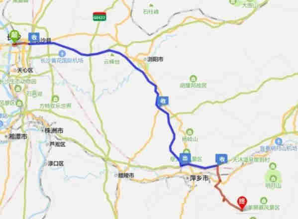 武功山自駕游長(zhǎng)沙